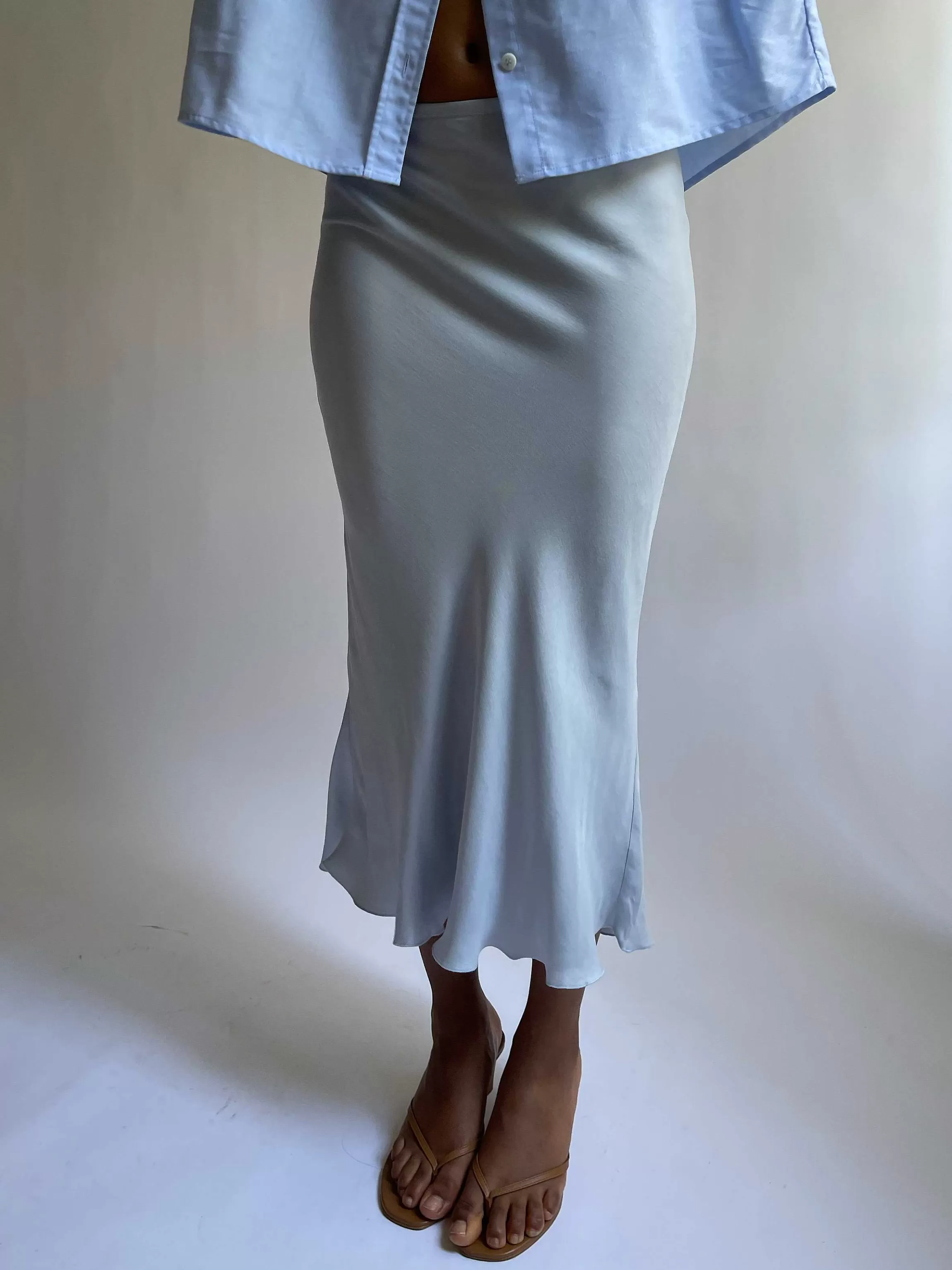 Skirts*Djerf Avenue Dream Skirt Baby Blue