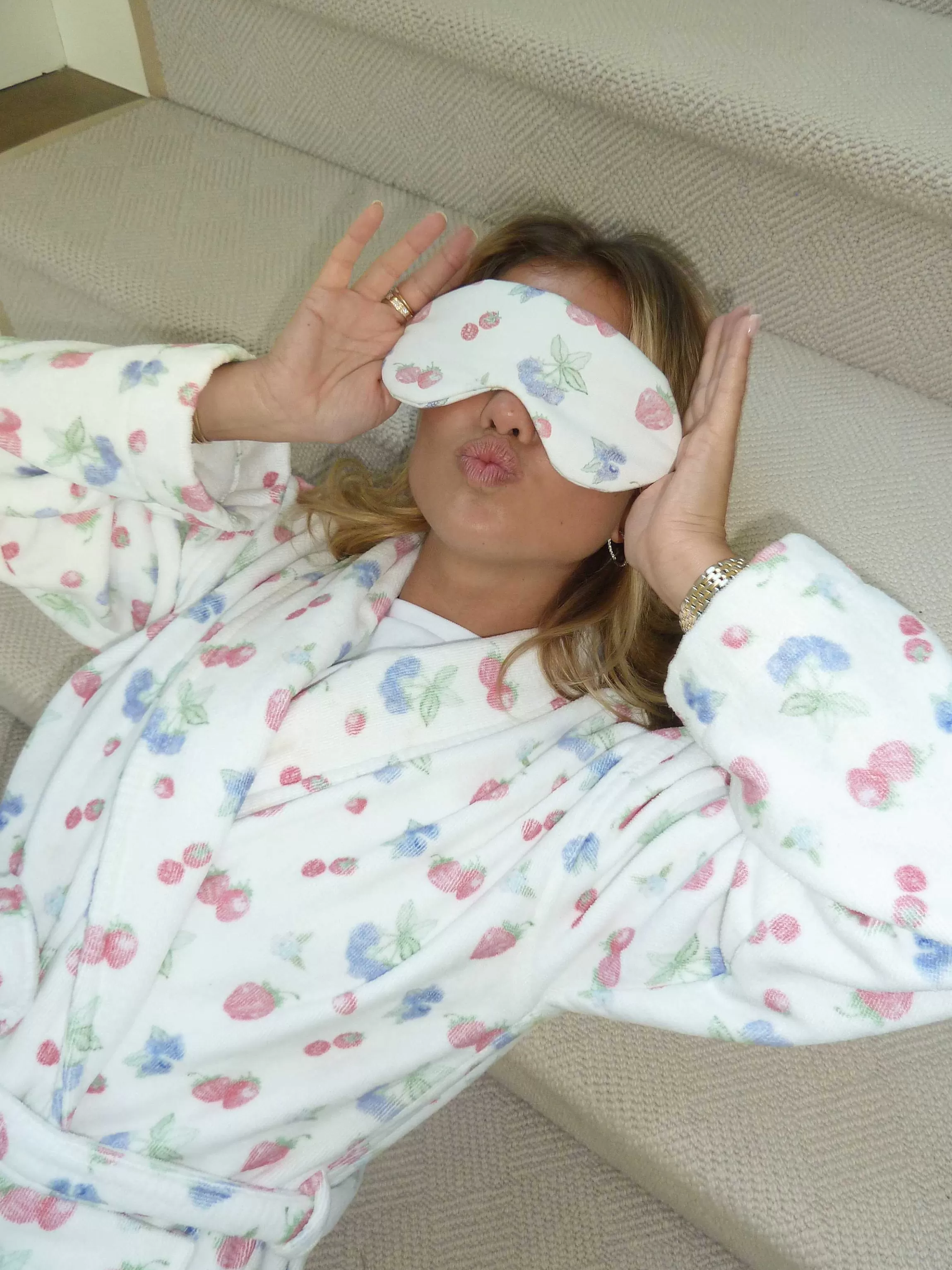 Home Accessories*Djerf Avenue Go Slow Sleeping Mask Summer Berries