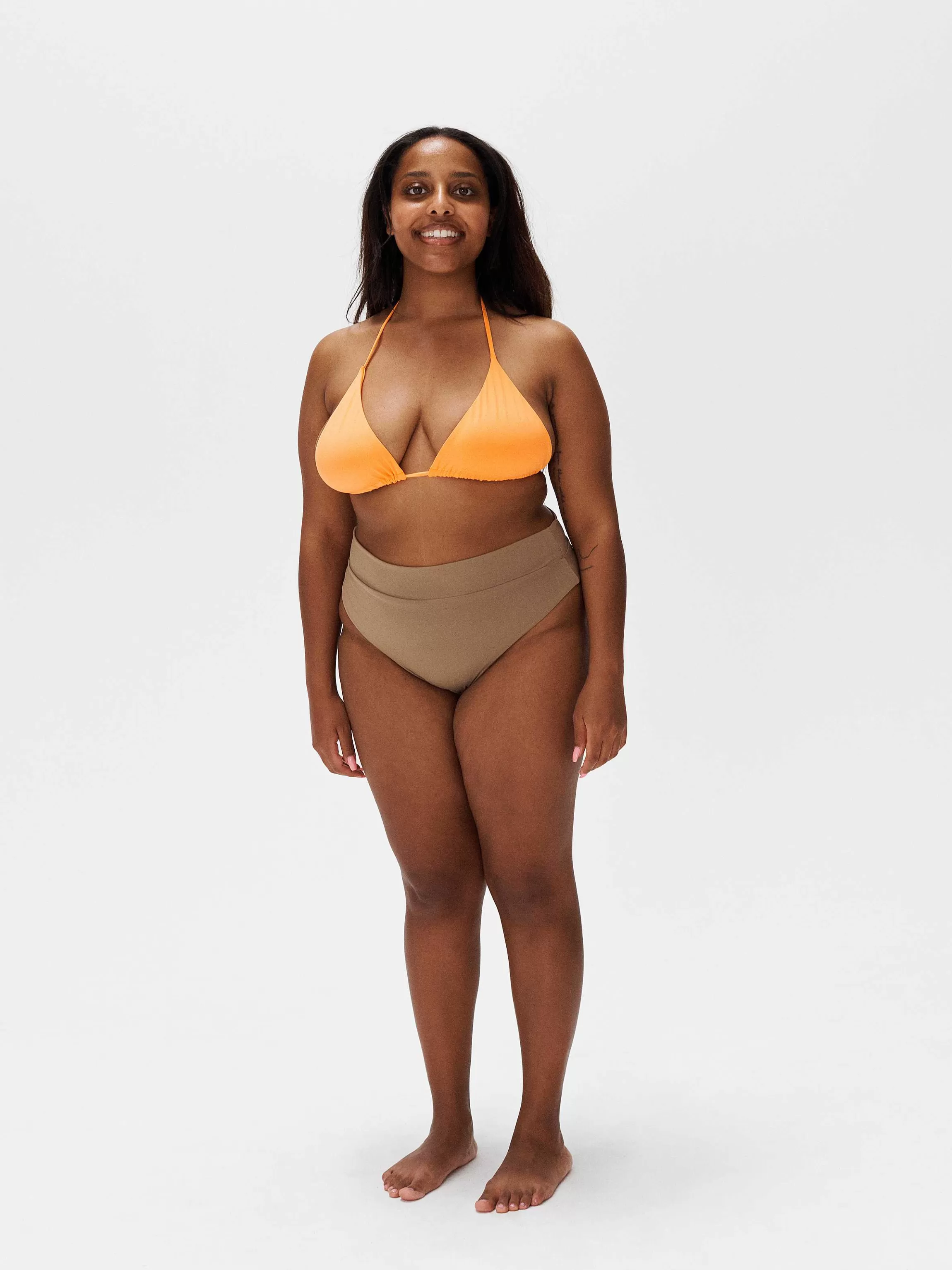 Bikini Bottoms*Djerf Avenue High Waist Bottom Summer Island