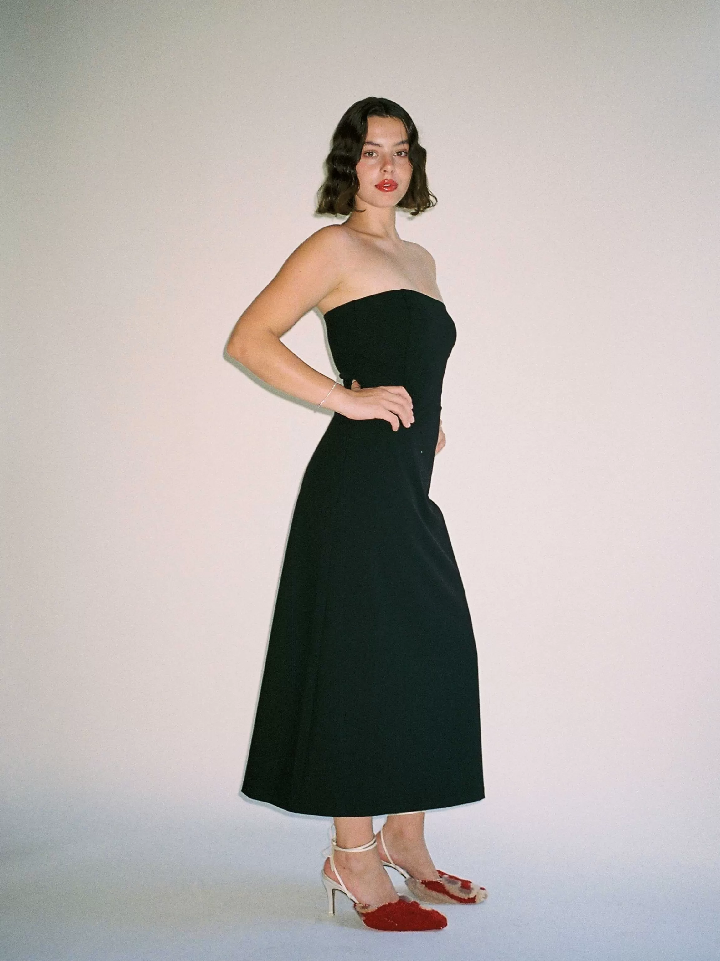 Dresses*Djerf Avenue Midi Tube Dress Black